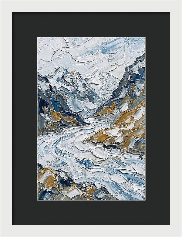Majestic Glacier Reflections