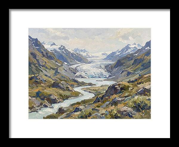 Majestic Glacier Reflections