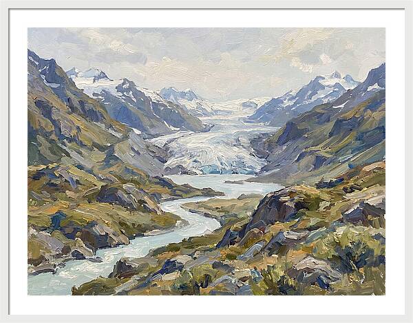 Majestic Glacier Reflections