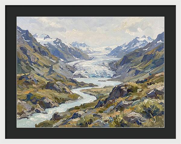 Majestic Glacier Reflections