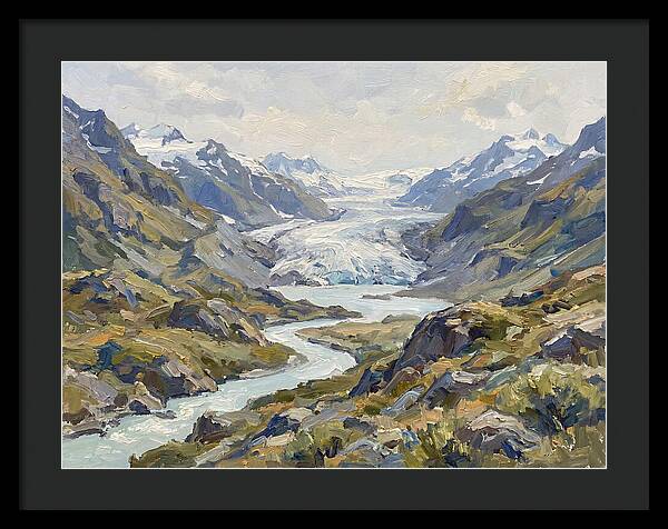 Majestic Glacier Reflections