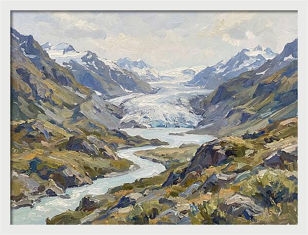 Majestic Glacier Reflections
