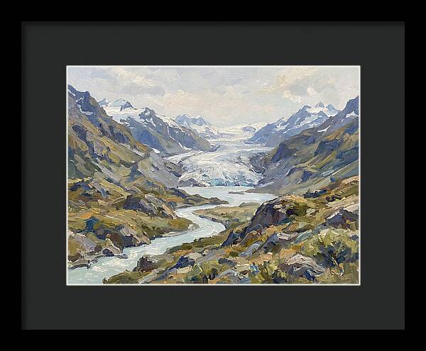 Majestic Glacier Reflections