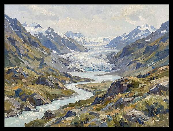 Majestic Glacier Reflections