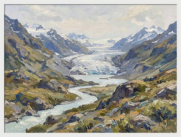 Majestic Glacier Reflections