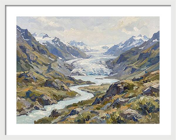 Majestic Glacier Reflections