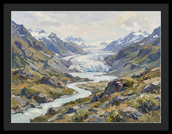 Majestic Glacier Reflections