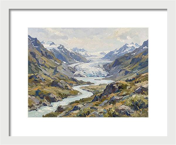 Majestic Glacier Reflections