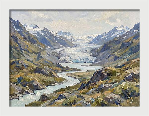 Majestic Glacier Reflections