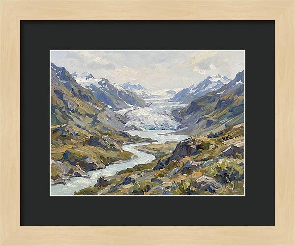Majestic Glacier Reflections