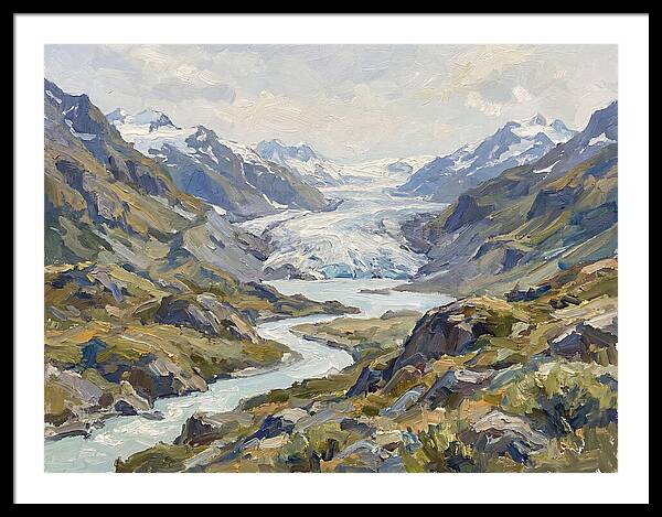 Majestic Glacier Reflections