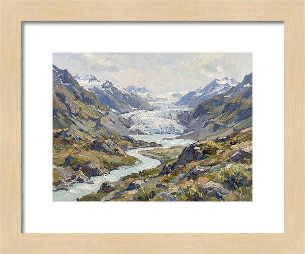 Majestic Glacier Reflections