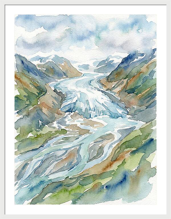 Majestic Glacier Reflections