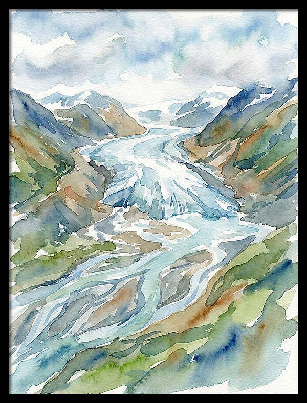 Majestic Glacier Reflections