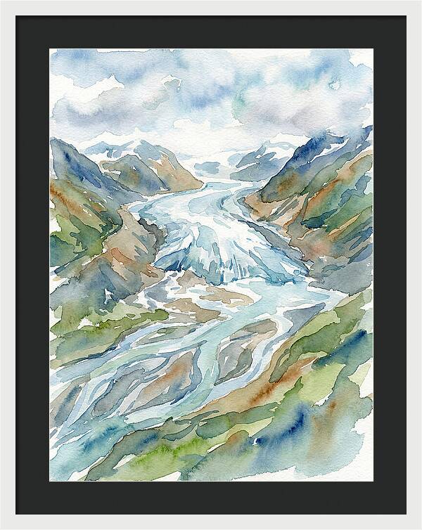 Majestic Glacier Reflections
