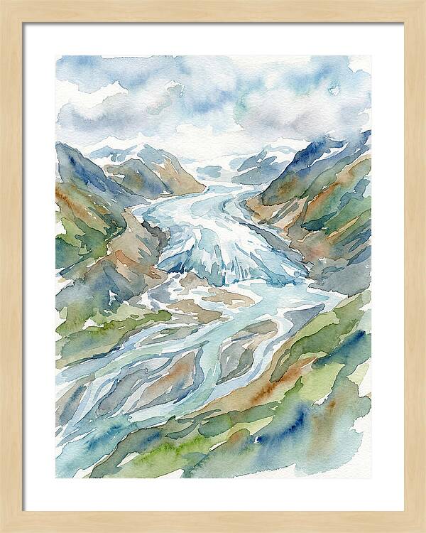 Majestic Glacier Reflections