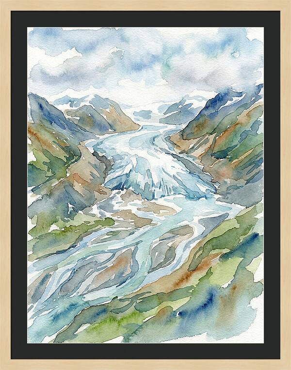 Majestic Glacier Reflections