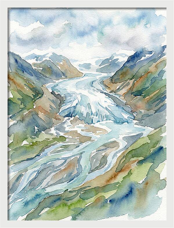 Majestic Glacier Reflections