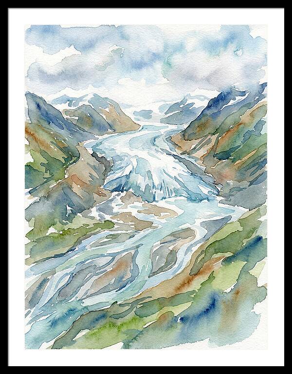 Majestic Glacier Reflections