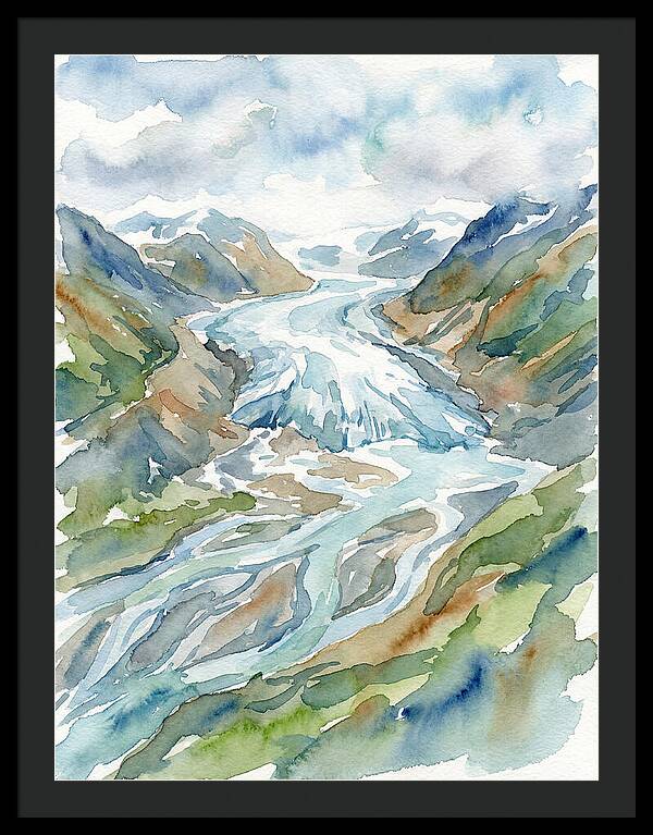 Majestic Glacier Reflections