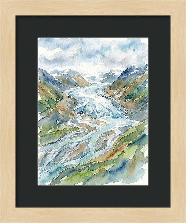 Majestic Glacier Reflections