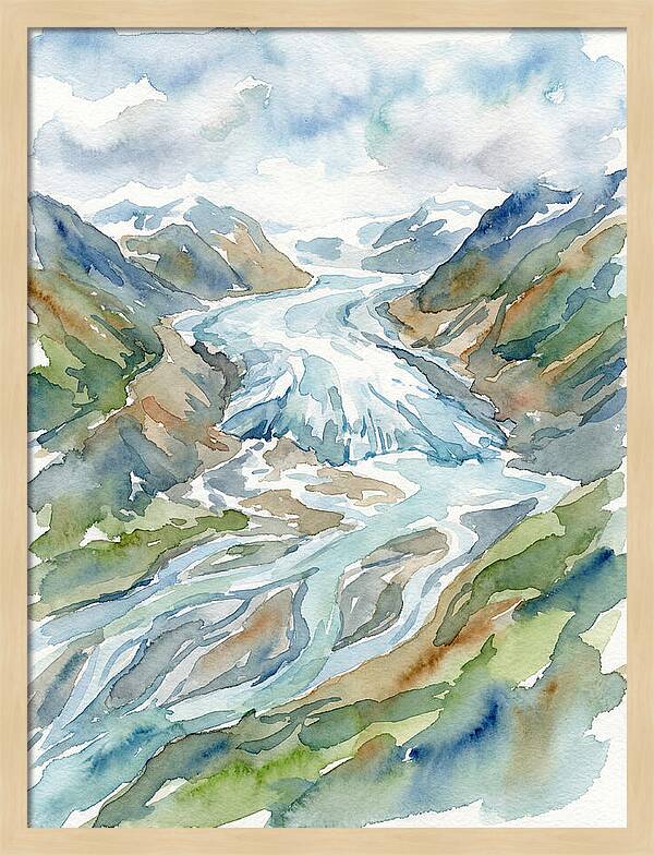 Majestic Glacier Reflections