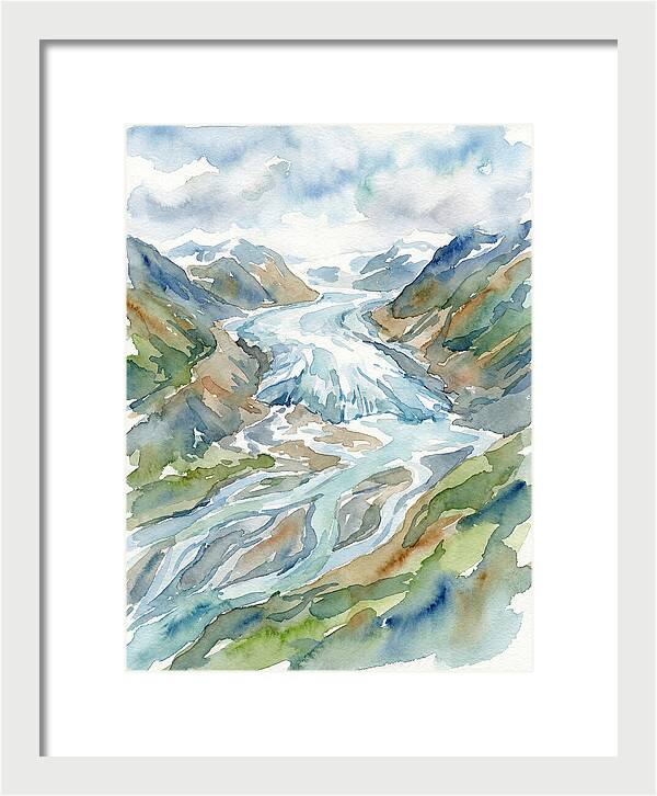 Majestic Glacier Reflections