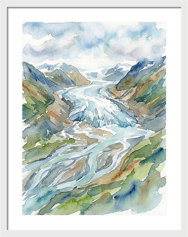 Majestic Glacier Reflections