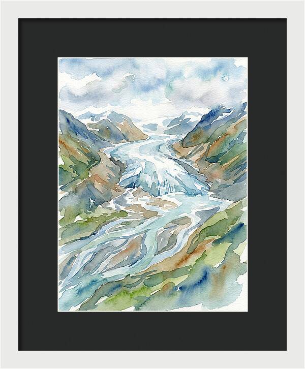 Majestic Glacier Reflections