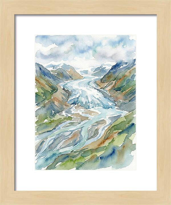 Majestic Glacier Reflections