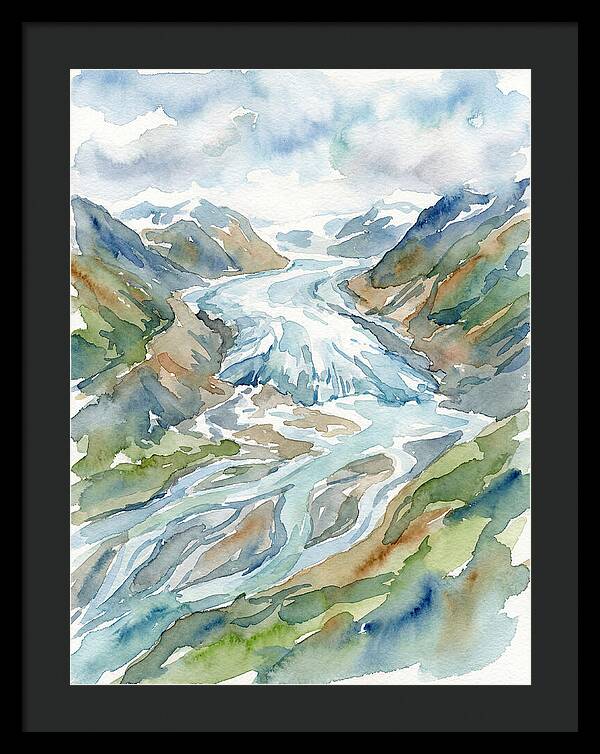 Majestic Glacier Reflections