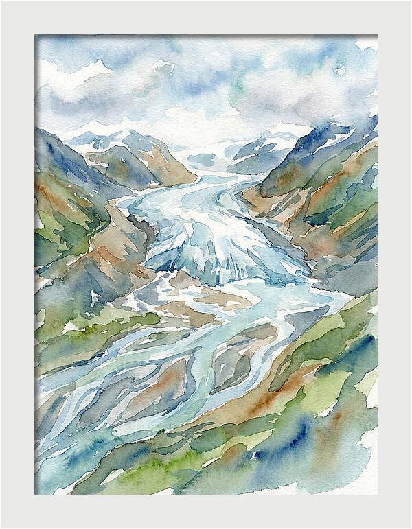 Majestic Glacier Reflections