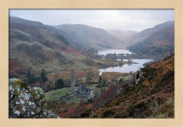 Majestic Glendalough Monastery View