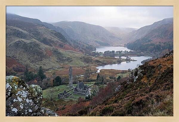 Majestic Glendalough Monastery View