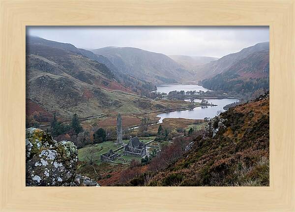 Majestic Glendalough Monastery View
