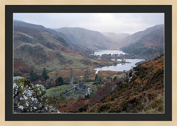 Majestic Glendalough Monastery View