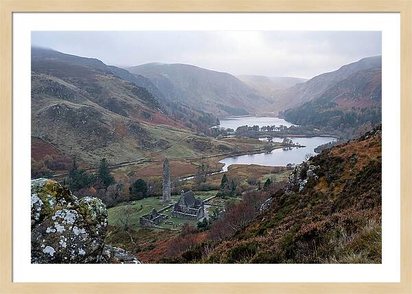 Majestic Glendalough Monastery View