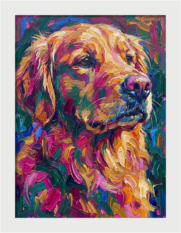 Majestic Golden Retriever