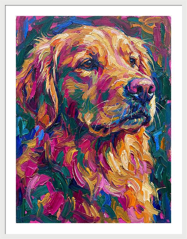 Majestic Golden Retriever