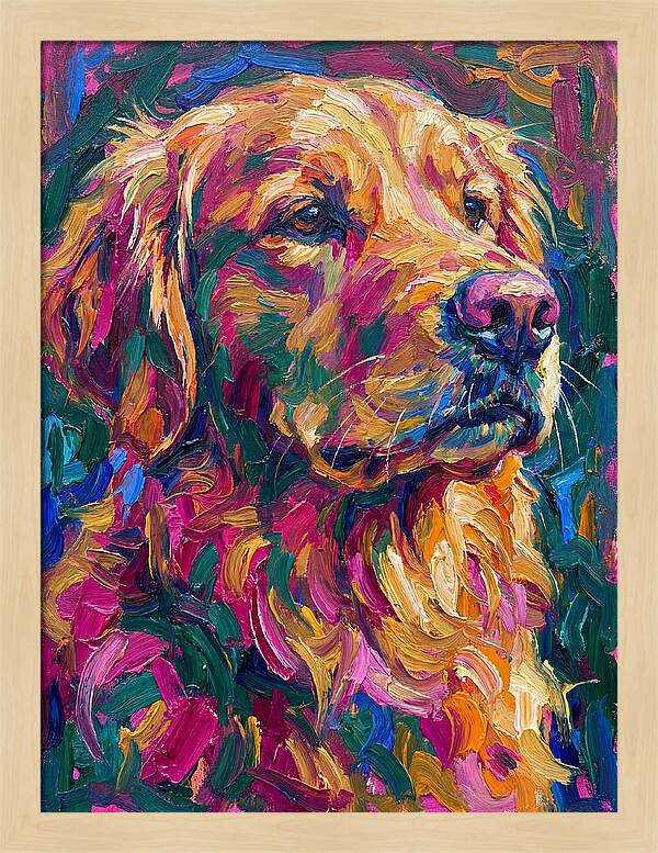 Majestic Golden Retriever