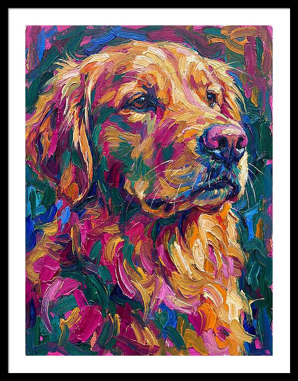 Majestic Golden Retriever