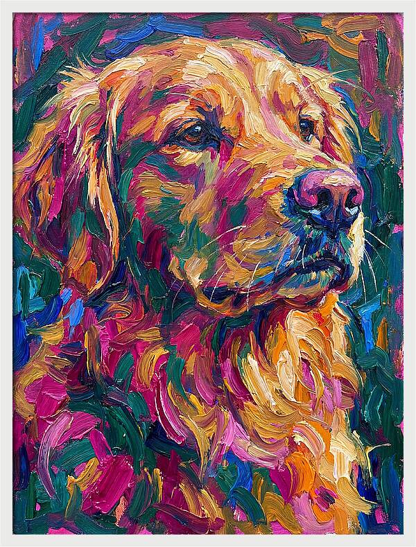 Majestic Golden Retriever