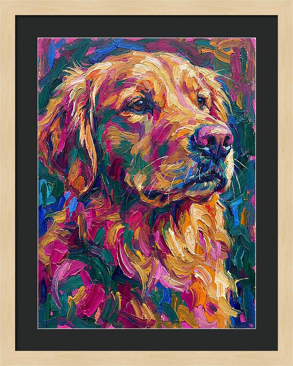 Majestic Golden Retriever