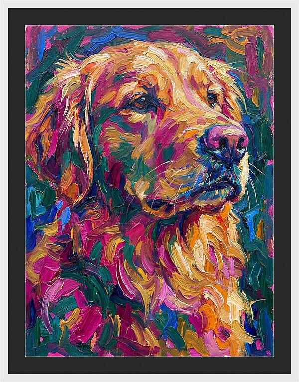 Majestic Golden Retriever