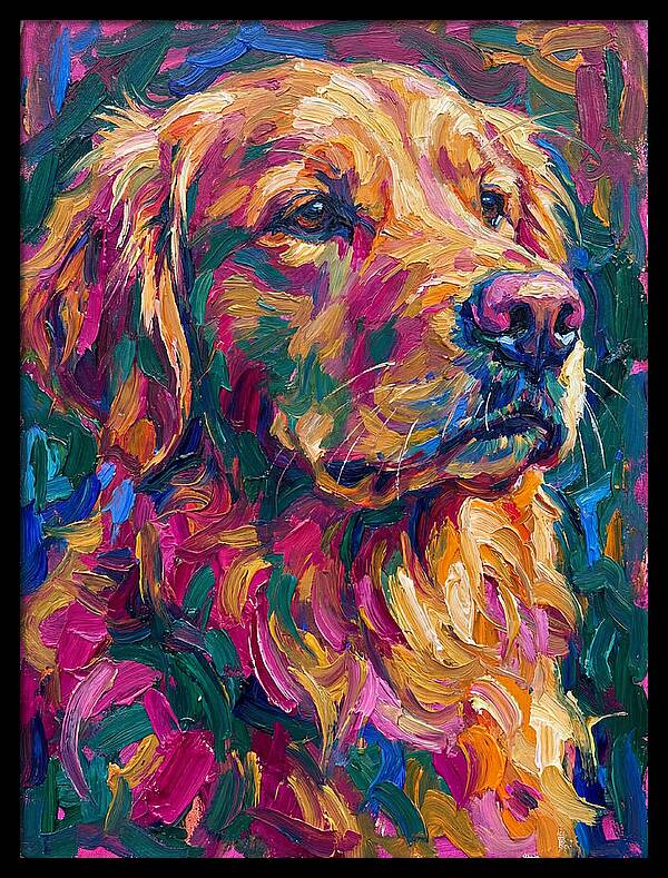 Majestic Golden Retriever