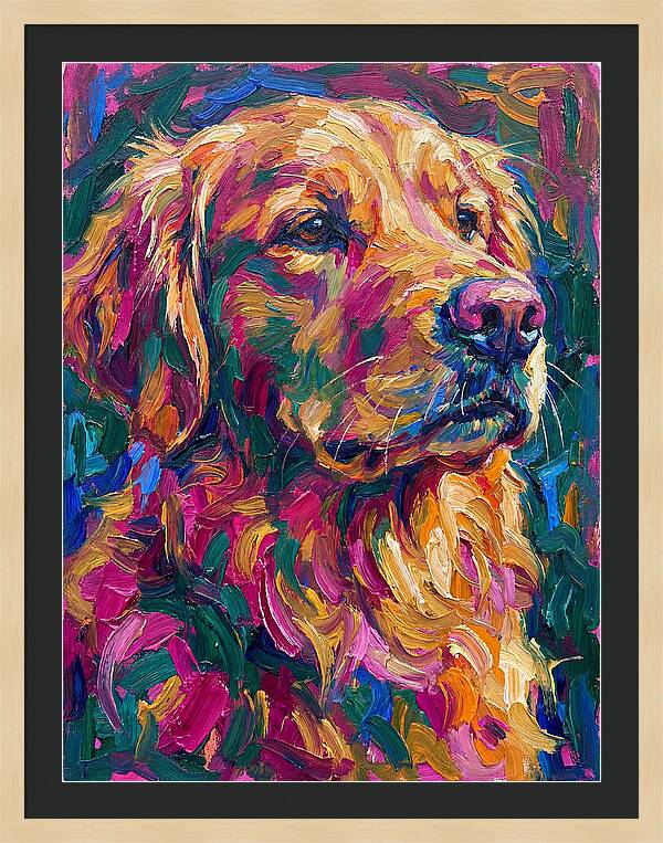 Majestic Golden Retriever