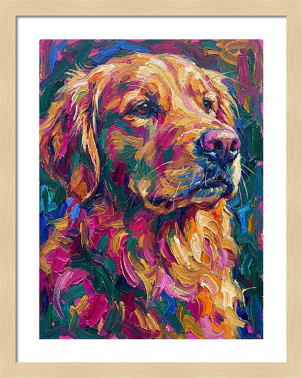 Majestic Golden Retriever