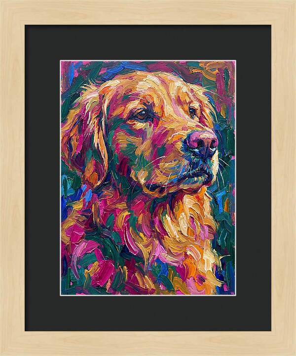 Majestic Golden Retriever