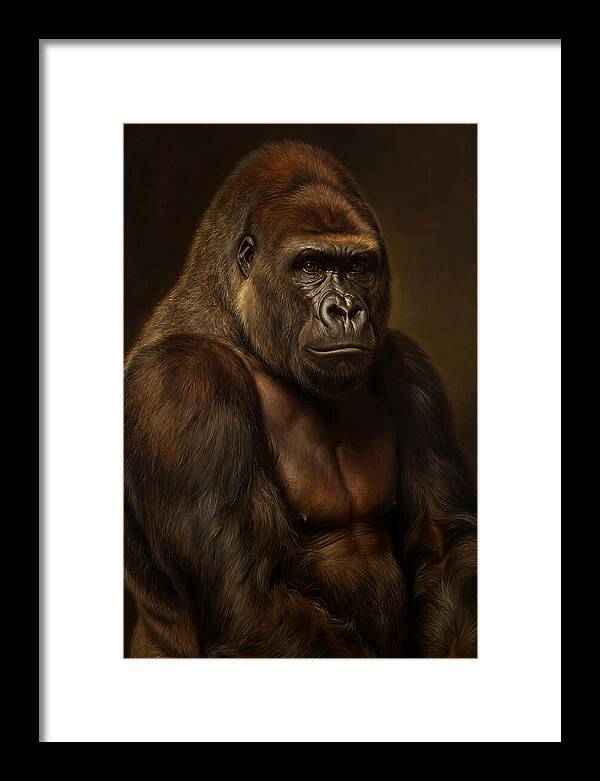 Majestic Gorilla Portrait