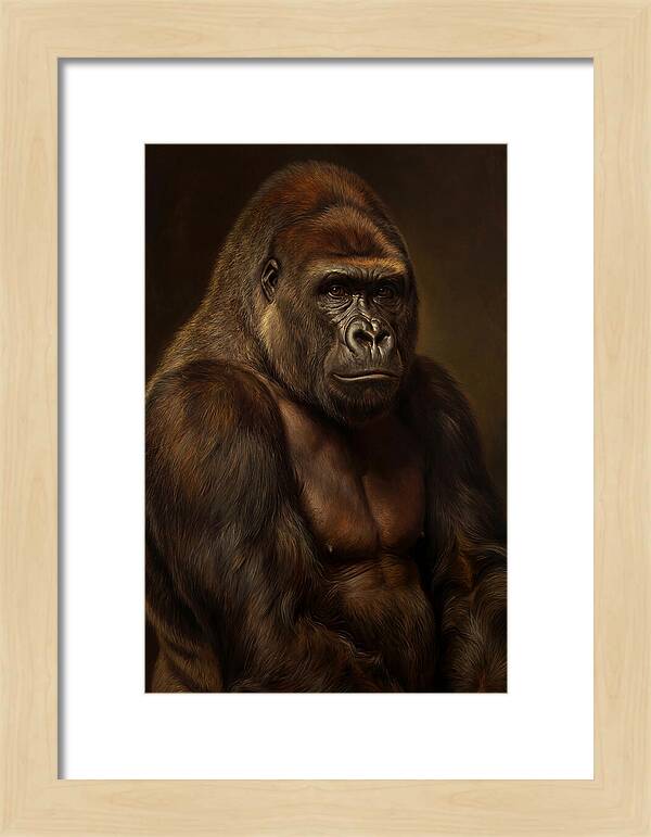 Majestic Gorilla Portrait